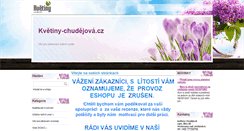 Desktop Screenshot of kvetiny-chudejova.cz